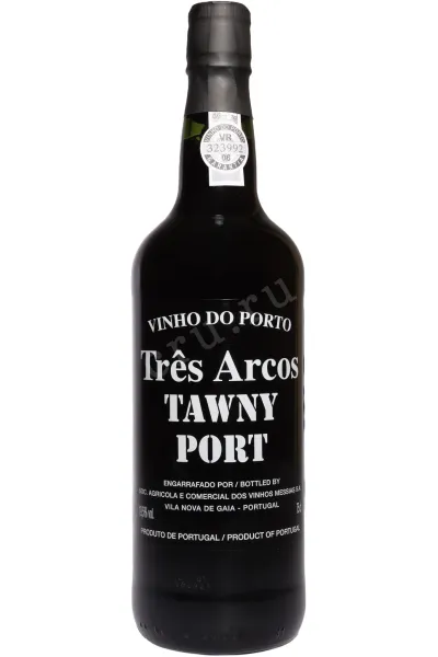 Портвейн Tres Arcos Tawny 2020 0.75 л