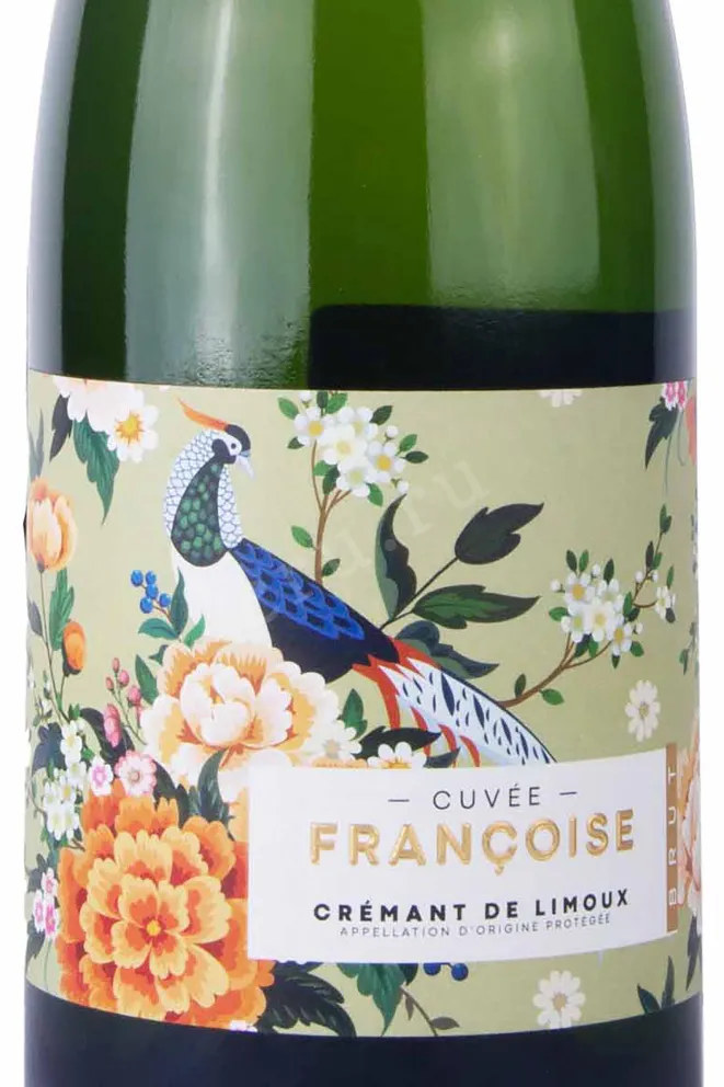 Этикетка  Francoise Cuvee Blanc 2019 0.75 л