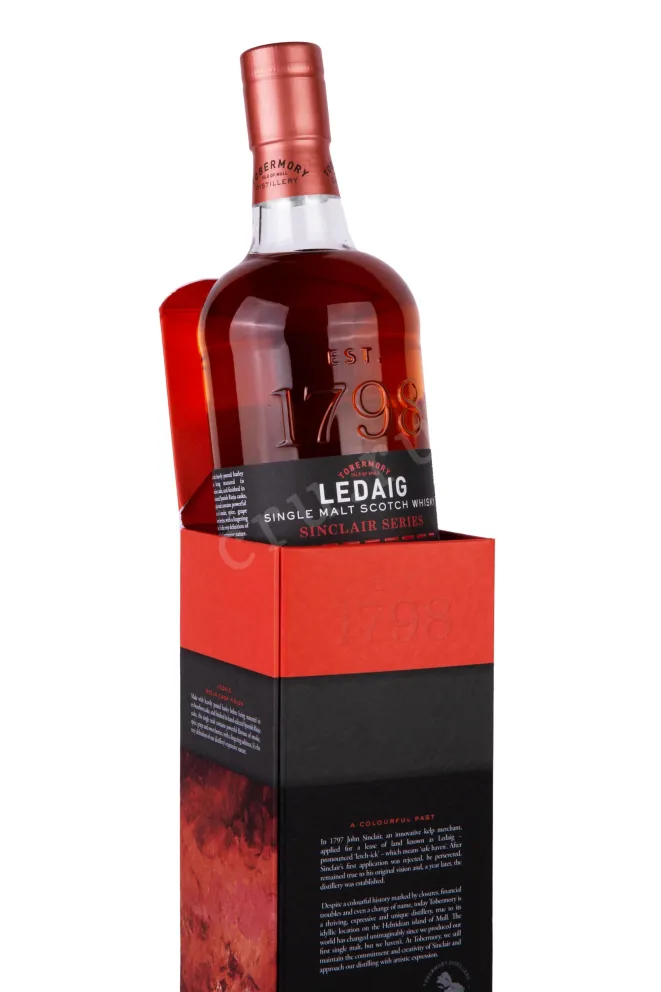 В подарочной коробке Ledaig Sinclair Series in gift box 0.7 л