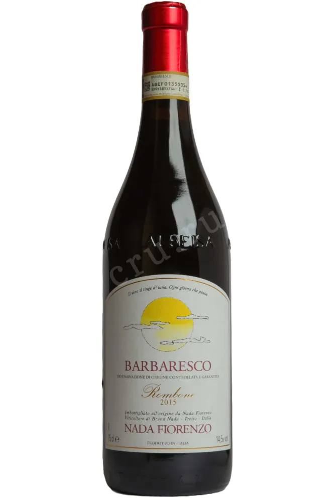 Вино Nada Fiorenzo Barbaresco Rombone 2015 0.75 л
