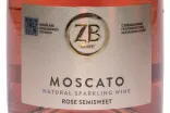 Этикетка ZB wine Moscato Rose 2024 0.75 л