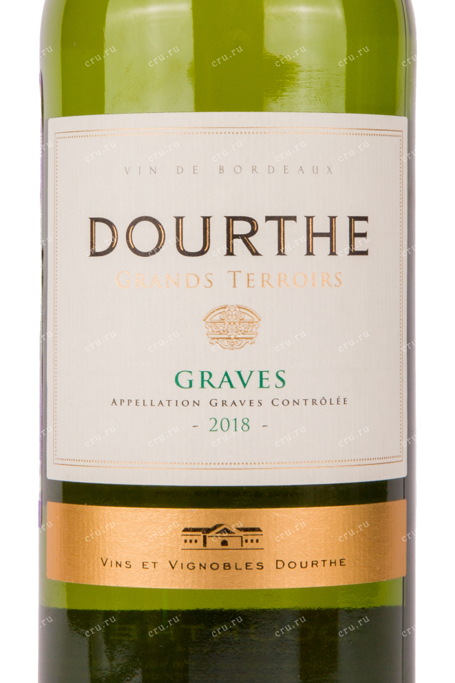 Этикетка вина Dourthe Grands Terroirs Graves 0.75 л