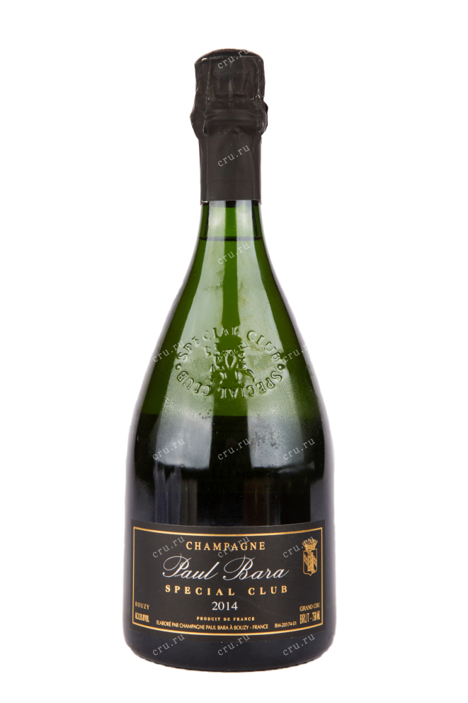 Шампанское Paul Bara Special Club Brut Bouzy Grand Cru gift box 2014 0.75 л