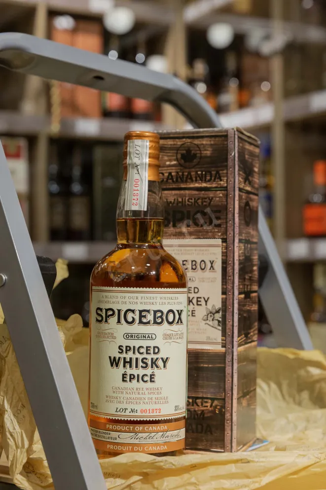 В магазине Крю Профи Spicebox Original Spiced in gift box 0.75 л