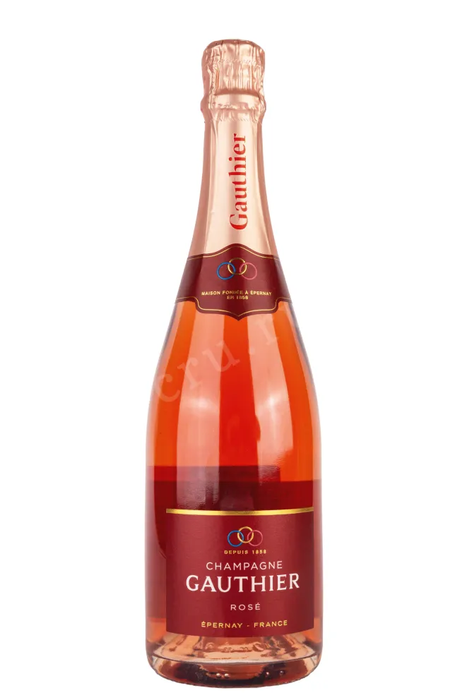 Бутылка Gauthier Rose gift box 2018 0.75 л