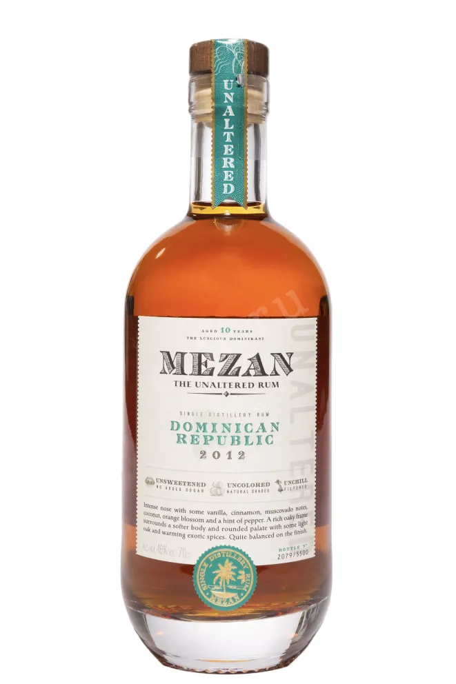 Бутылка Mezan Dominican Republick 2012 0.7 л