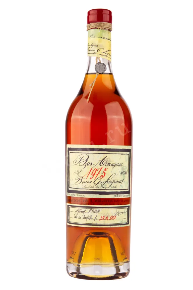 Арманьяк Baron G. Legrand in wooden box 1975 0.7 л