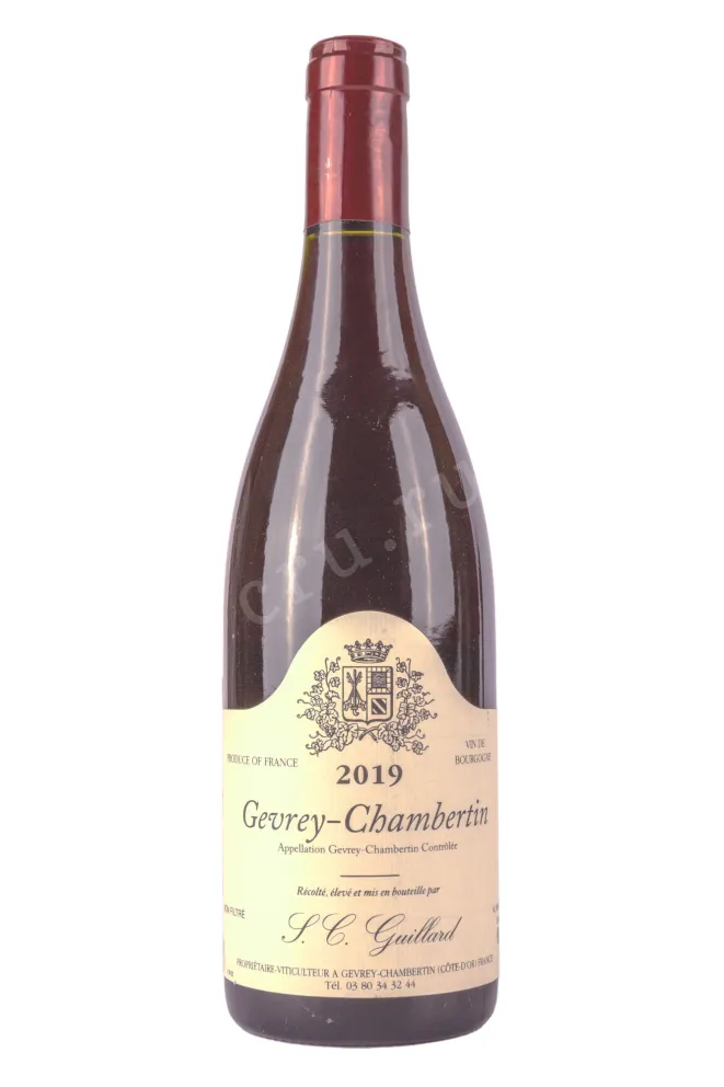 Вино Guillard Gevrey-Chambertin 2019 0.75 л