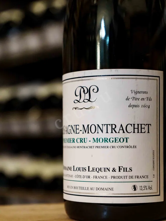 В магазине Крю Профи Louis Lequin Chassagne-Montrachet 1er Cru Morgeot 2020 0.75 л