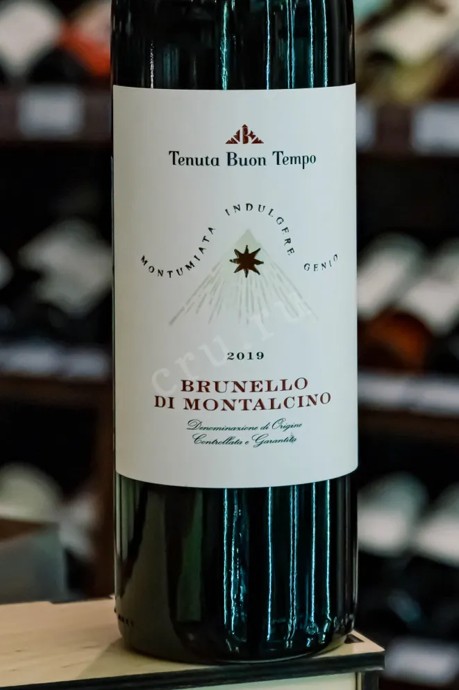 В магазине Крю Профи Tenuta Buon Tempo Brunello Di Montalcino DOCG 2019 0.75 л