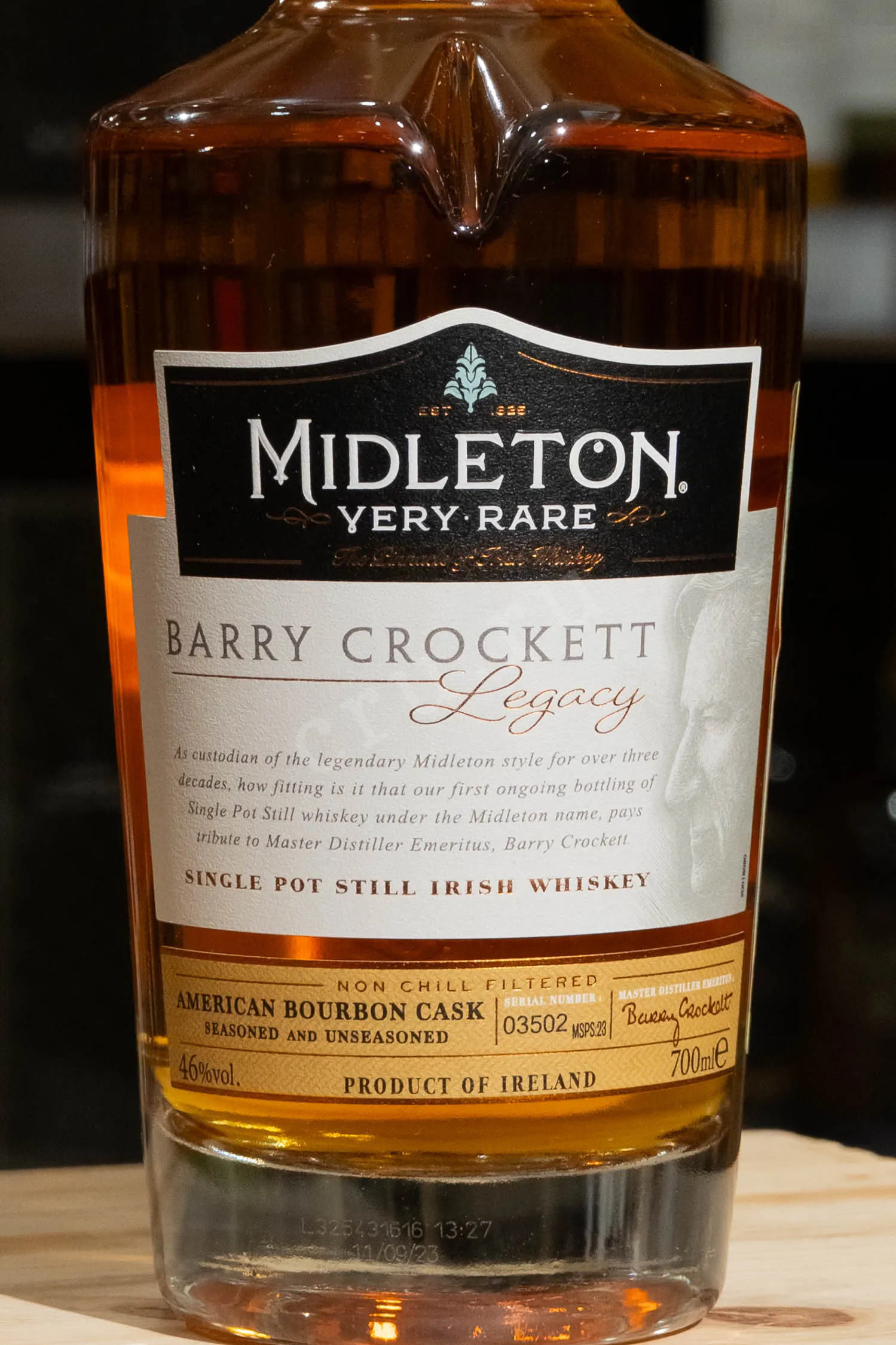 Midleton Barry Crockett Legacy in wooden box 0.7 л купить