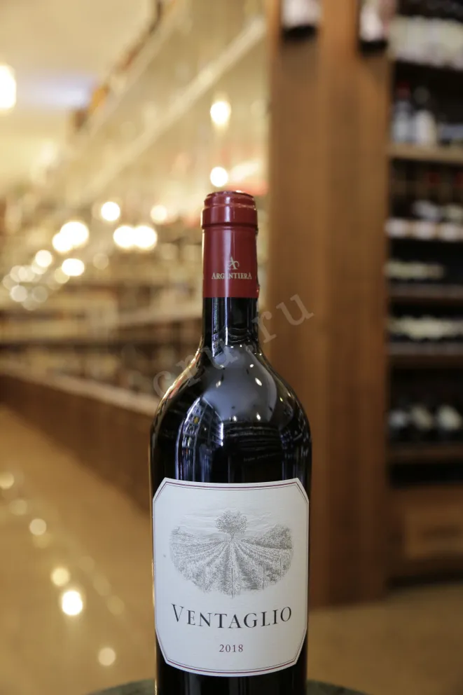 В магазине Крю Профи Argentiera Ventaglio Toscana gift box 2018 0.75 л