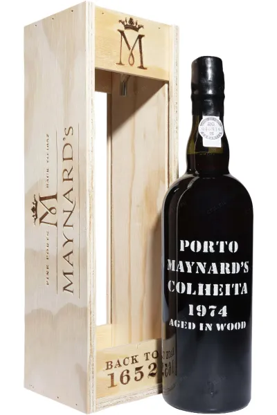 Портвейн Maynard’s Colheita in wooden box 1974 0.75 л