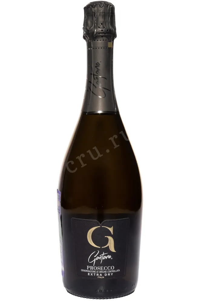 Бутылка Gaetano Prosecco Extra Dry DOC in gift box 2023 0.75 л