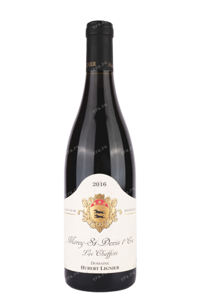 Вино Morey-Saint-Denis Premier Cru Hubert Lignier Les Chaffots 2016 0.75 л