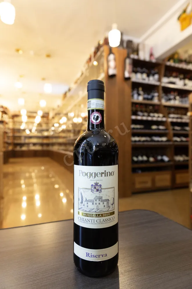 В магазине Крю Профи Poggerino Chianti Classico Riserva Bugialla 2019 0.75 л