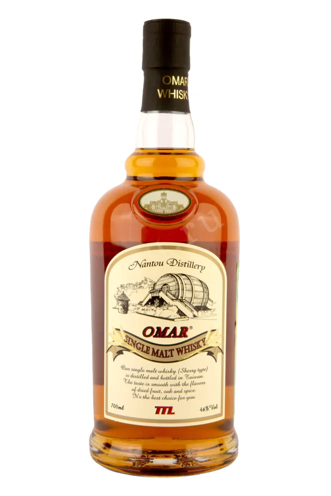 Бутылка Omar Single Malt Cherry Type  0.7 л