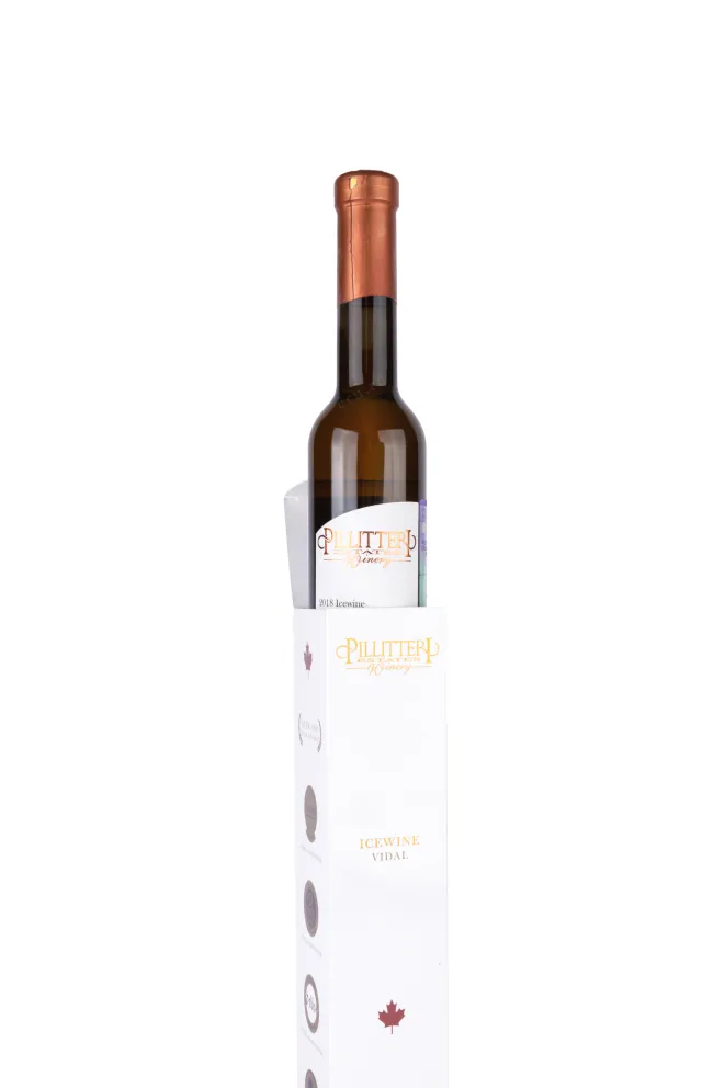 В подарочной коробке Icewine Vidal gift box 2018 0.375 л