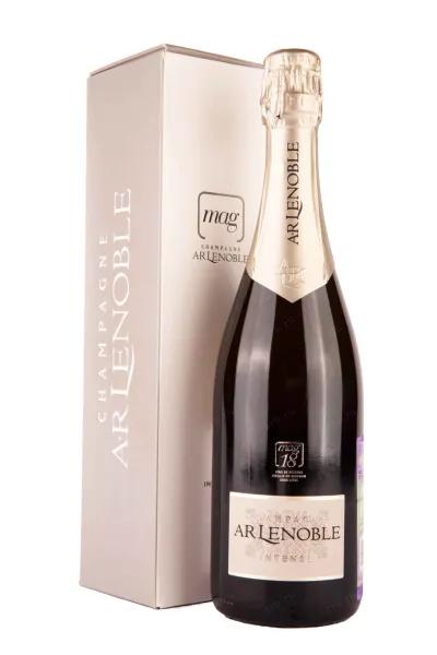 Шампанское AR Lenoble Extra Brut Intense gift box 2018 0.75 л