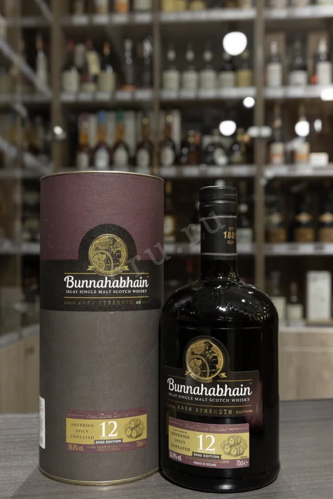 В магазине Крю Профи Bunnahabhain 12 Years Old Cask Strength in tube 0.7 л