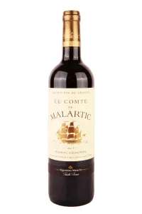 Вино Le Comte de Malartic Pessac-Leognan 2017 0.75 л