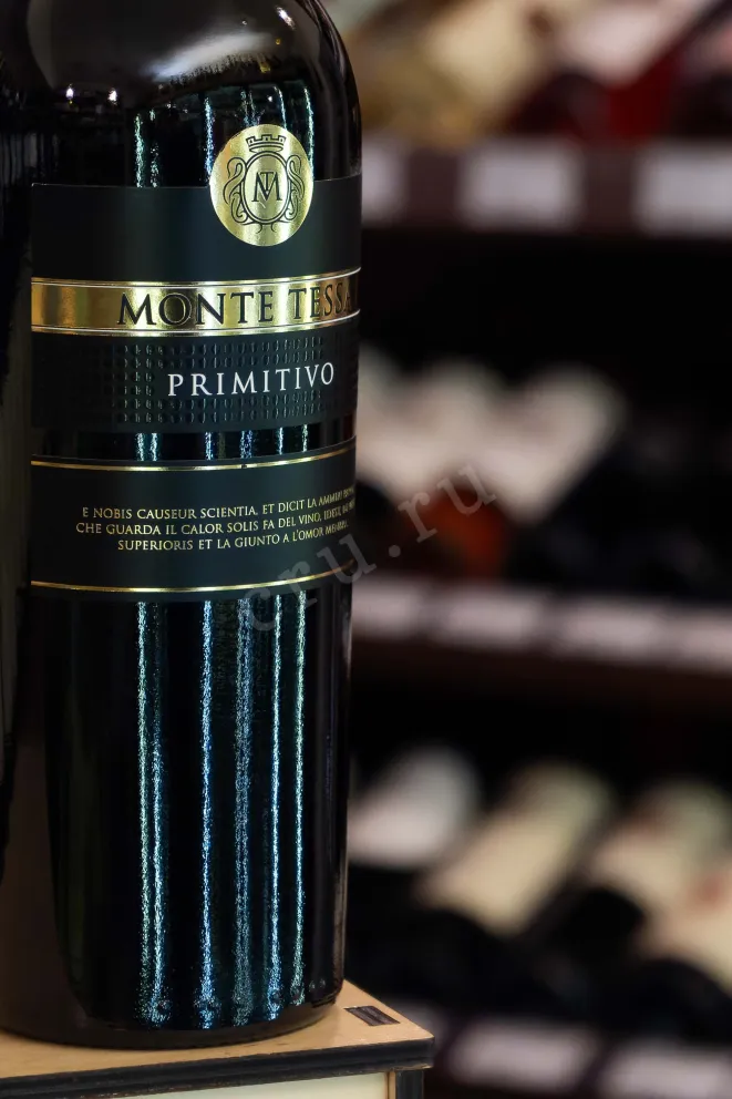 В магазине Крю Профи Monte Tessa Primitivo 2022 0.75 л