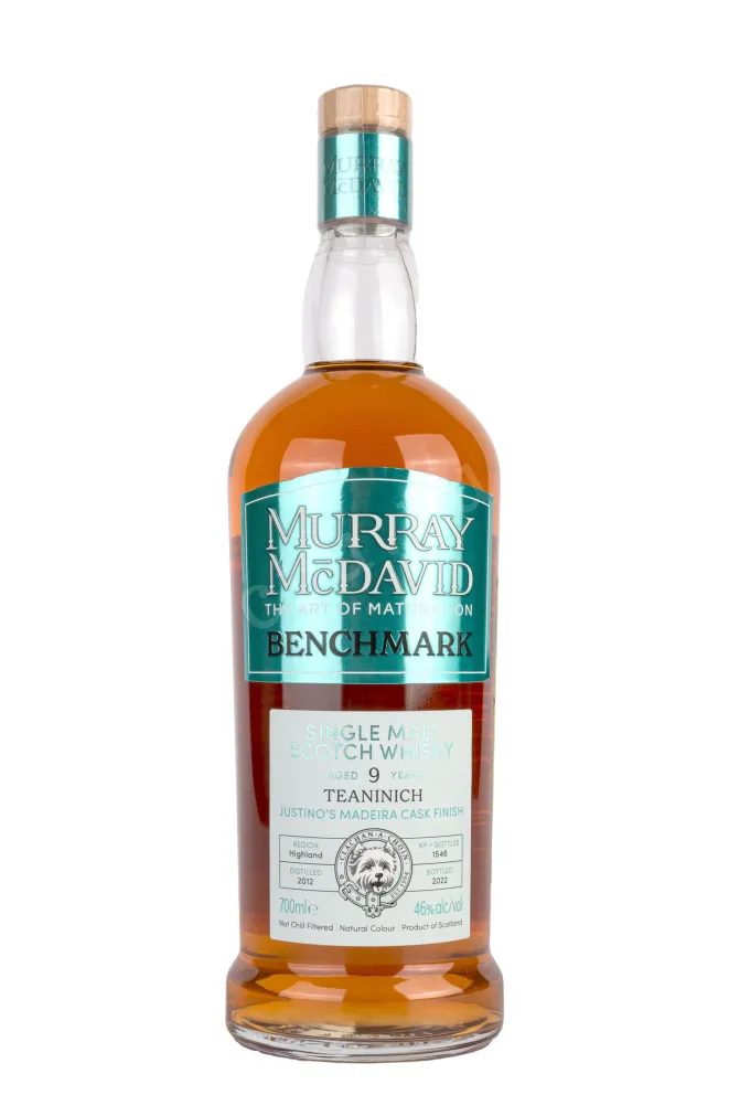 Бутылка Murray McDavid Benchmark Teaninich 9 Years Old gift box 0.7 л