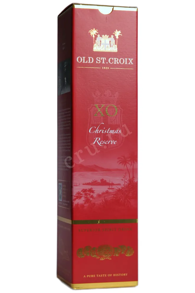 Подарочная коробка Old St. Croix Reserve Christmas Edition XO 0.7 л