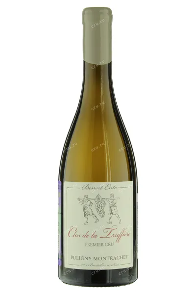 Вино Domaine Benoit Ente Puligny‐Montrachet 1er Cru Clos de la Truffiere 2018 0.75 л