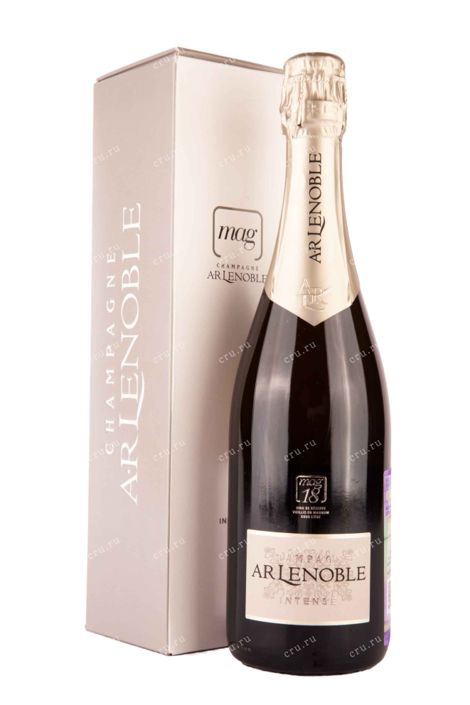 Шампанское AR Lenoble Extra Brut Intense gift box  0.75 л