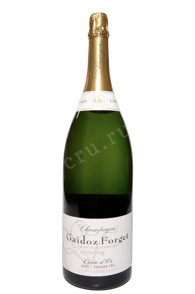 Бутылка Gaidoz Forget Carte d'Or Premier Cru AOC in wooden box 2018 3 л