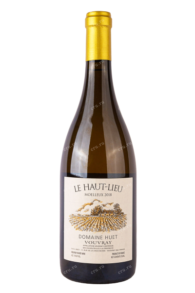 Вино Domaine Huet Le Haut-Lieu Moelleux 2018 0.75 л