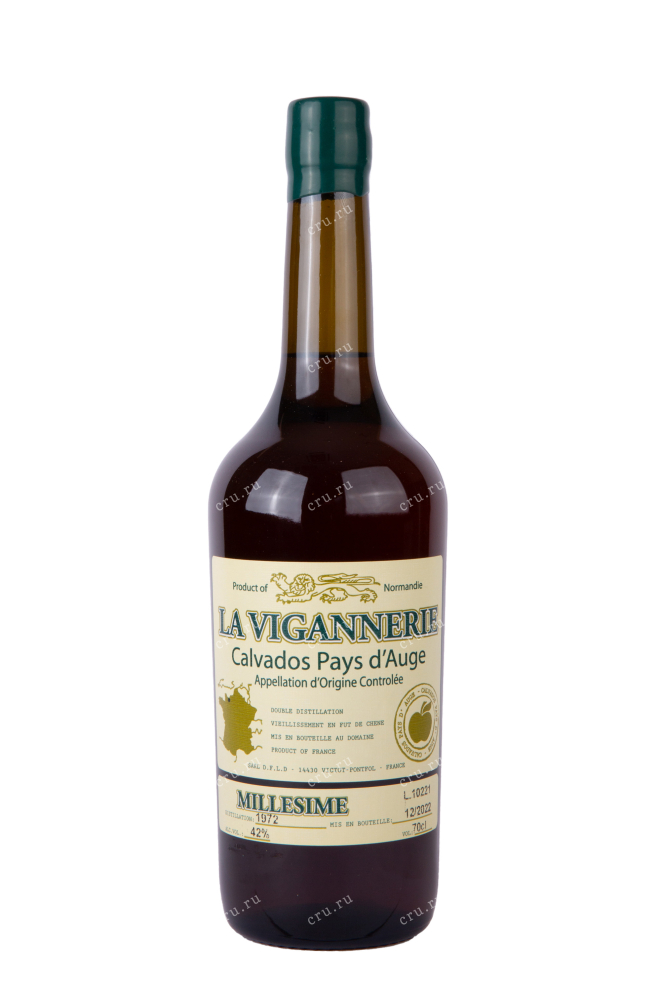 Бутылка La Vigannerie Pays d’Auge XO 12 years gift box 0.7 л
