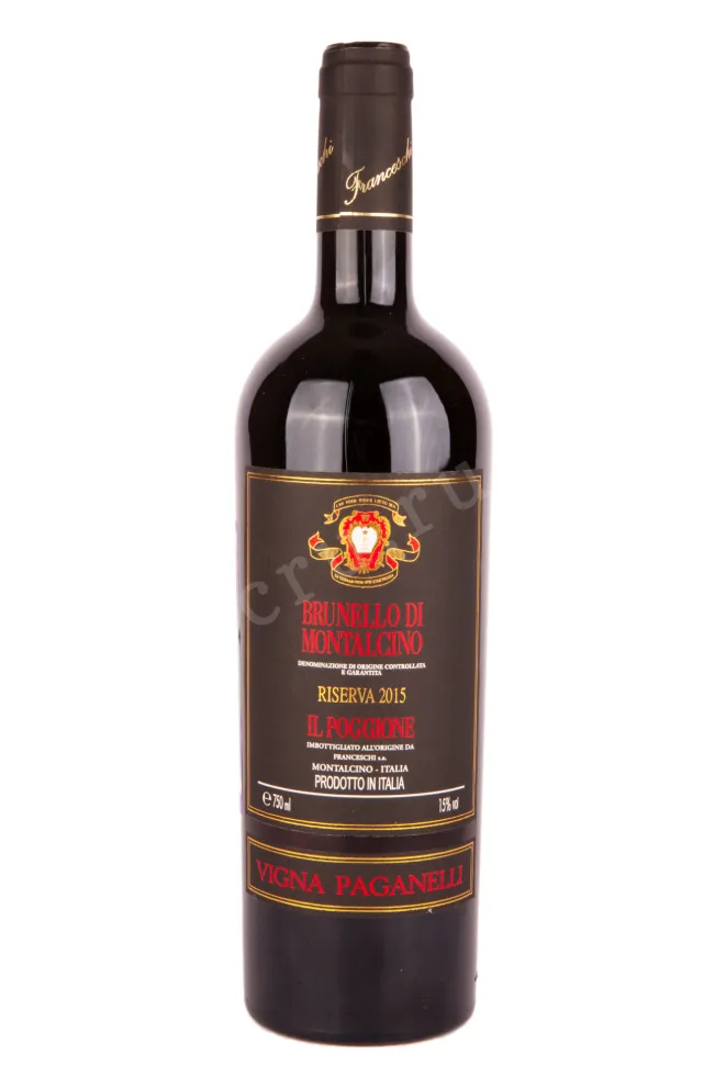 Вино Brunello di Montalcino Il Poggione Riserva 2015 0.75 л