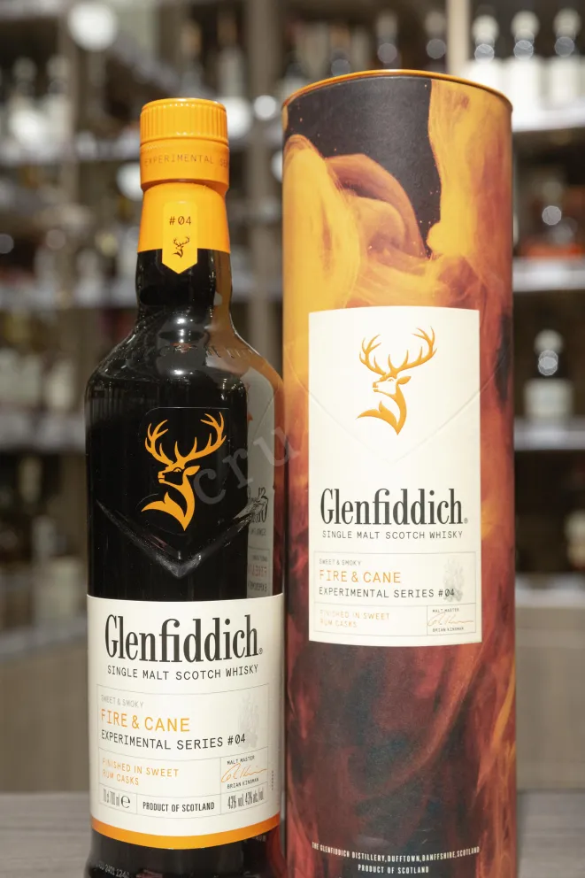 В магазине Крю Профи Glenfiddich Fire & Can in tube 0.7 л