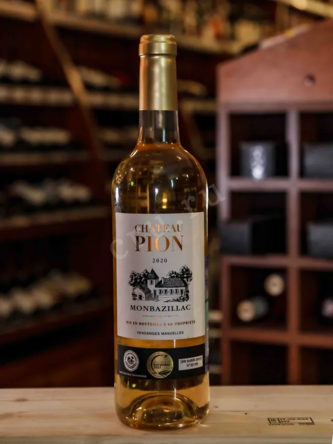 В магазине Крю Профи Chateau Pion Monbazillac AOC 2020 0.75 л