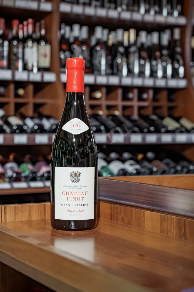 В магазине Крю Профи  Chateau Pinot Grand Reserve Pinot Noir 2021 0.75 л