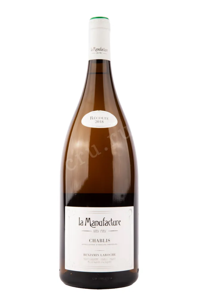 Вино La Manufacture Chablis 2023 1.5 л