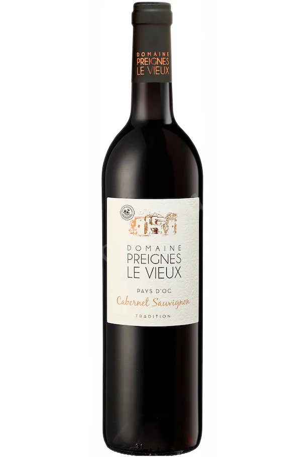 Вино Domaine Preignes le Vieux Cabernet Sauvignon Tradition Languedoc 2024 0.75 л