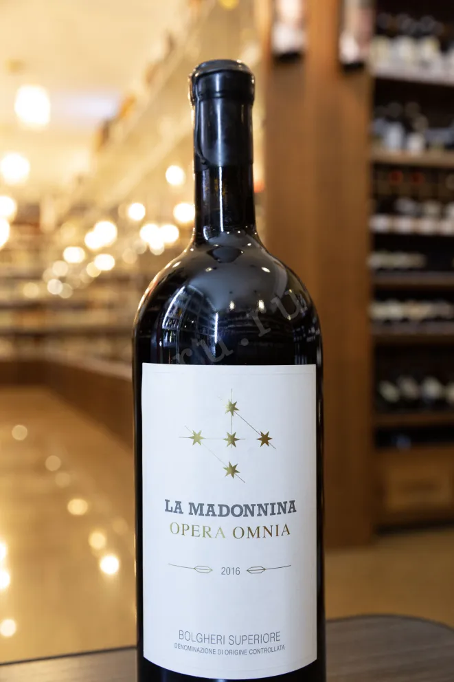 В магазине Крю Профи La Madonnina Opera Omnia Bolgheri Superiore 2016 1.5 л