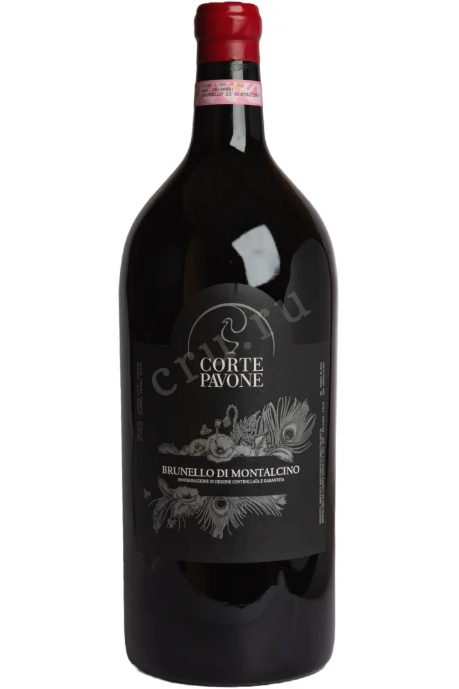 Вино Corte Pavone Brunello di Montalcino in gift box 2019 5 л