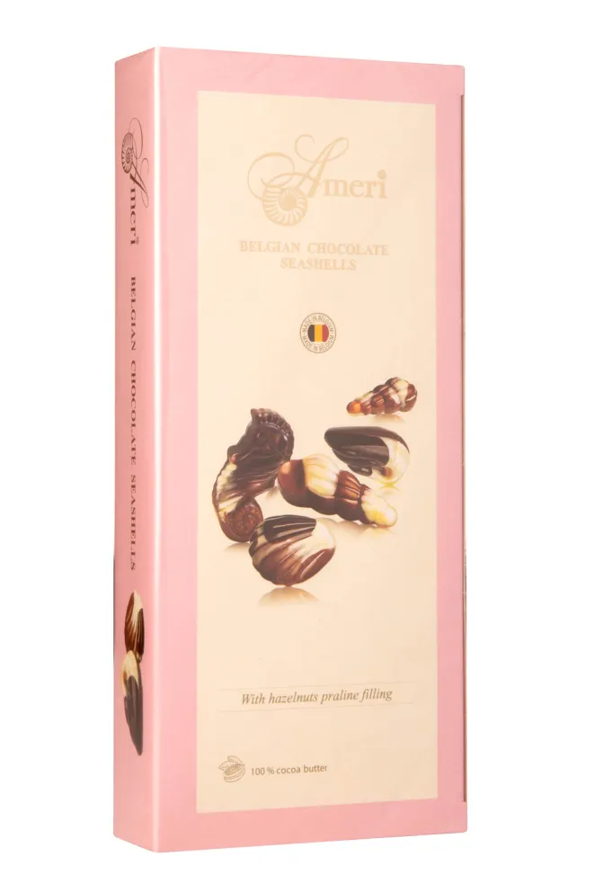 Конфеты Амери Шоколадные ракушки c пралине  125 г