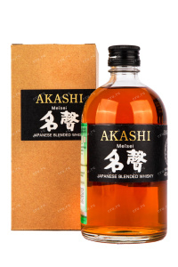 Виски Akashi Meisei with gift box  0.5 л