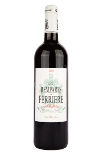 Вино Les Remparts de Ferriere Margaux 2016 0.75 л