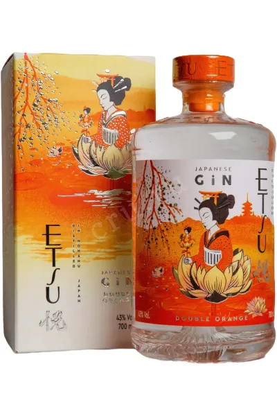 Джин Etsu Double Orange in gift box  0.7 л