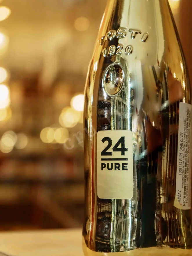 В магазине Крю Профи Tosti 24 Pure Brut Gran Cuvee 0.75 л