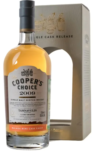 Виски The Cooper’s Choice Tamanavulin Malaga Wine Cask Finish in gift box 2009 0.7 л