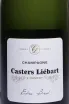 Этикетка Casters Liebart Blanc Extra Brut 2019 0.75 л