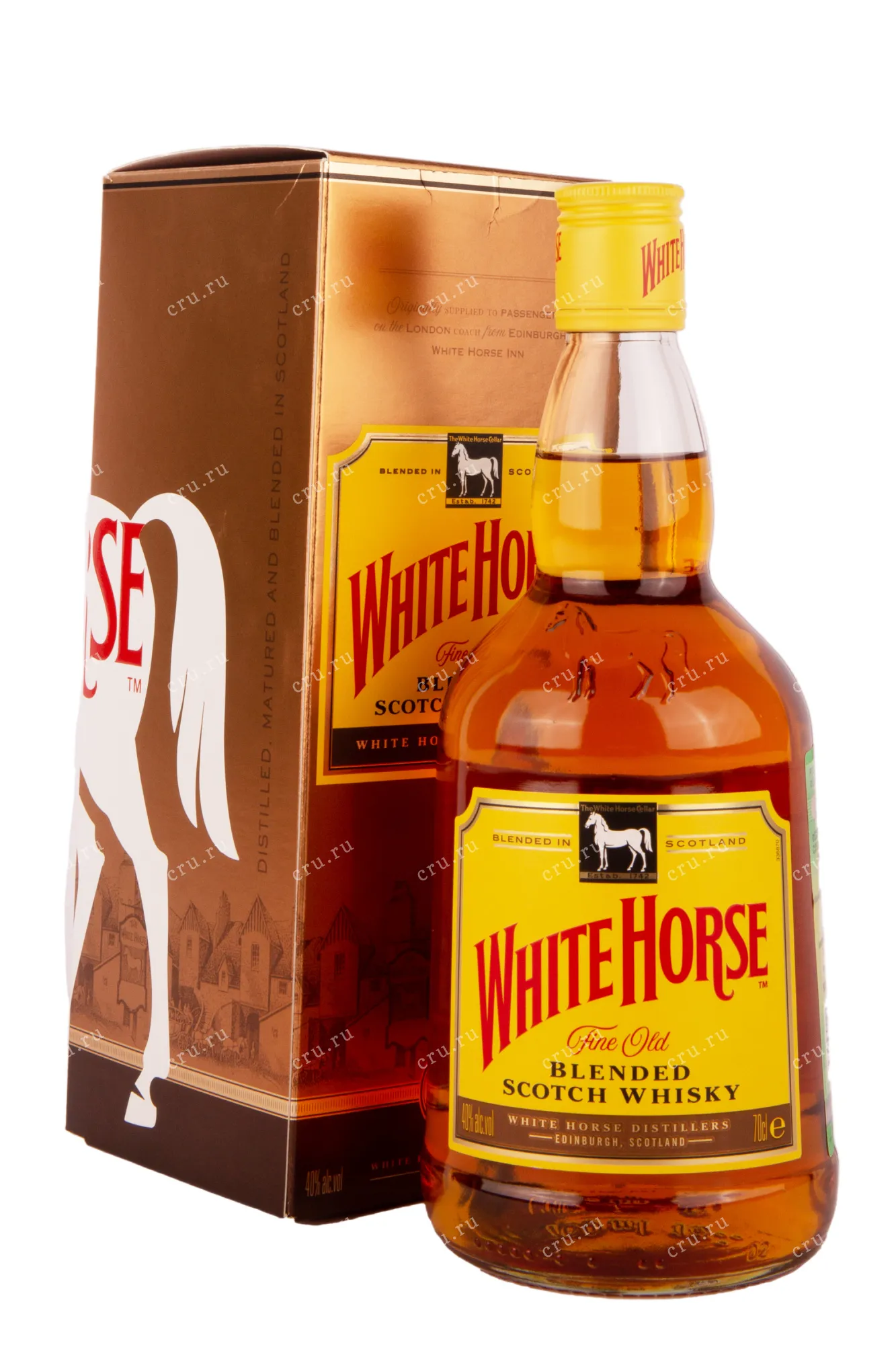 Фото — Виски White Horse gift box  0.75 л