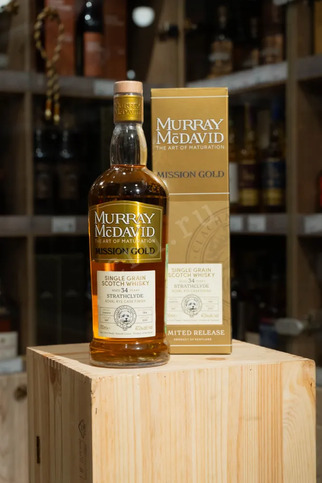В магазине Крю Профи Murray McDavid Mission Gold Strathclyde 34 Years gift box 0.7 л
